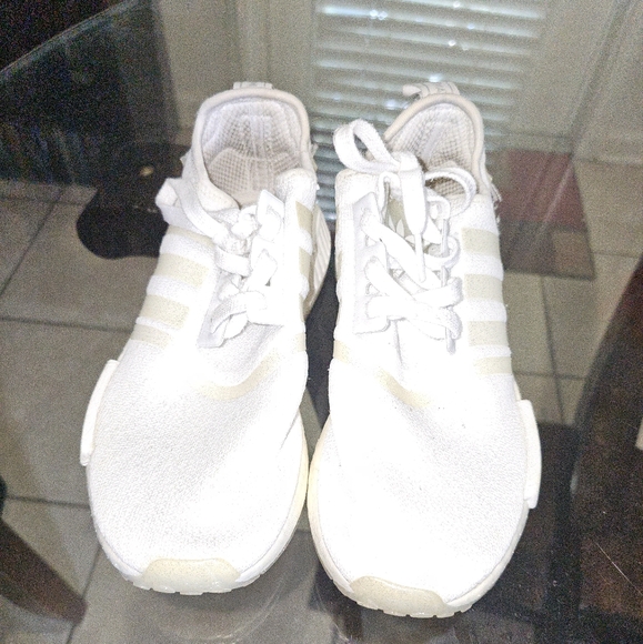 adidas NMD R1 Triple White - Picture 1 of 5
